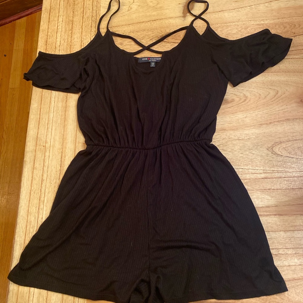 One Clothing Black Romper